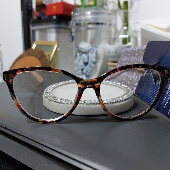 Foster Grant NS0922 Reading Glasses 2.00 Power Candra ROS Original Soft Case Inc - Picture 1 of 14